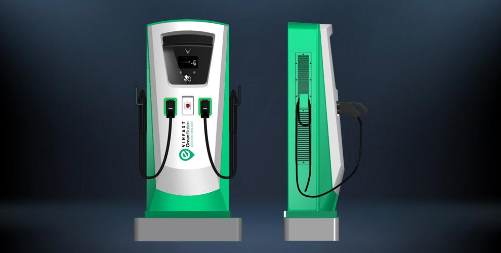 thiet bị sạc ô tô điện